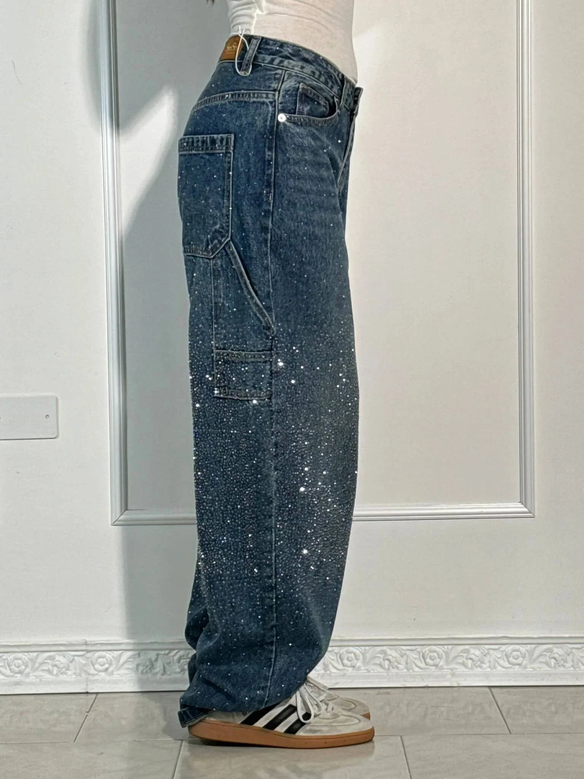 Calça Jeans Demin Ballon